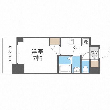 WORVE大阪本町の物件間取画像